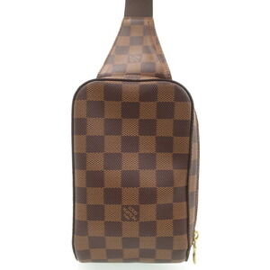 Louis Vuitton Damier Ebene Geronimos Body Crossbody Bag Brown